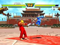 une photo d'Ã©cran de Street Fighter EX plus Alpha sur Sony Playstation